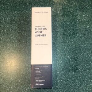 Mark & Graham Stainless Steel Battery Operated Electric Wine Opener